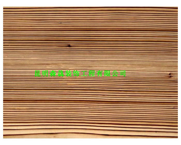 樟子松碳化木徑向